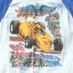 Vintage 1985 Indianapolis 500 racing t-shirt